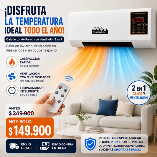 🌬️EQUIPO DE VENTILACION Y CALEFACCIÓN🌡️