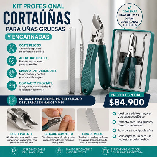 KIT CORTAUÑAS💅🏼