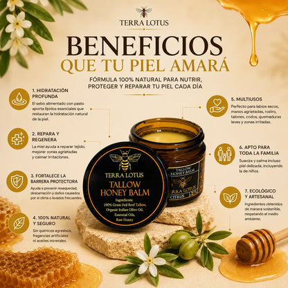🐝BÁLSAMO NATURAL TERRA LOTUS🍃