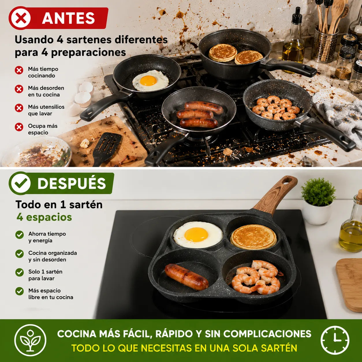 🍋COMBO EXPRIMIDOR DE CÍTRICOS PLANO + 🎁SARTEN GRATIS🍳